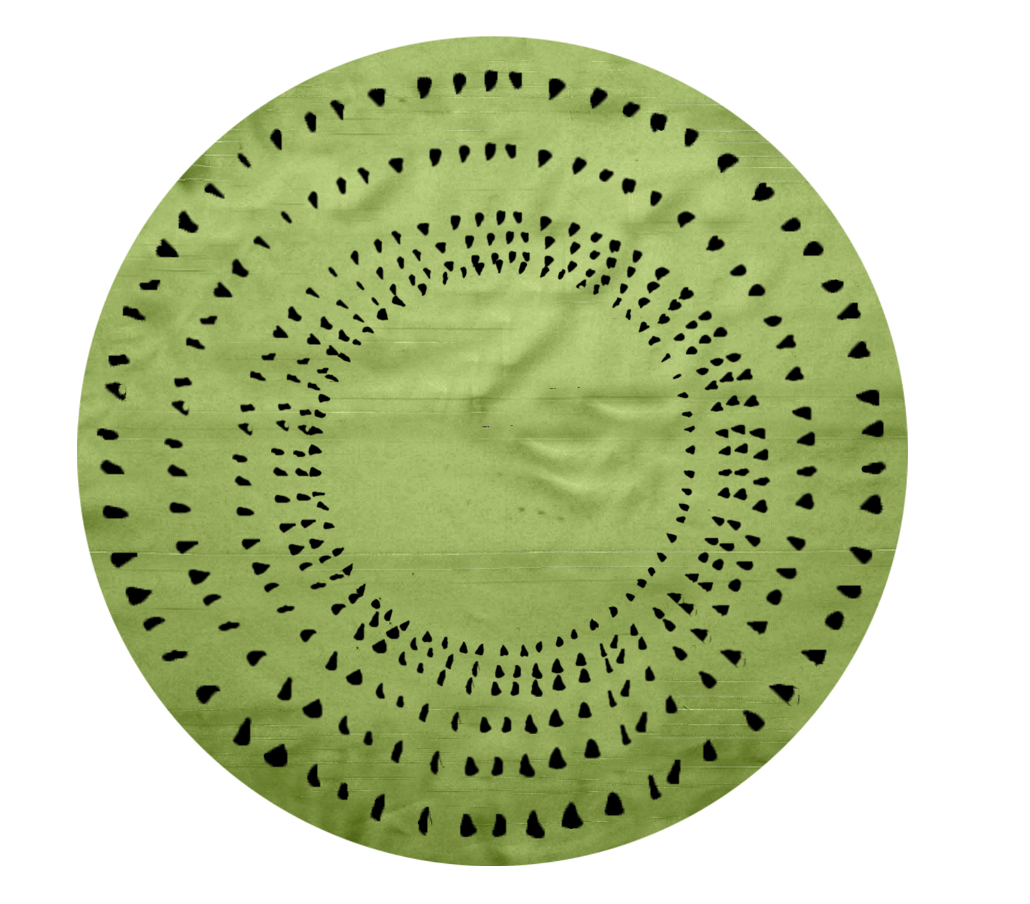 Kiwi Round Towel 60”