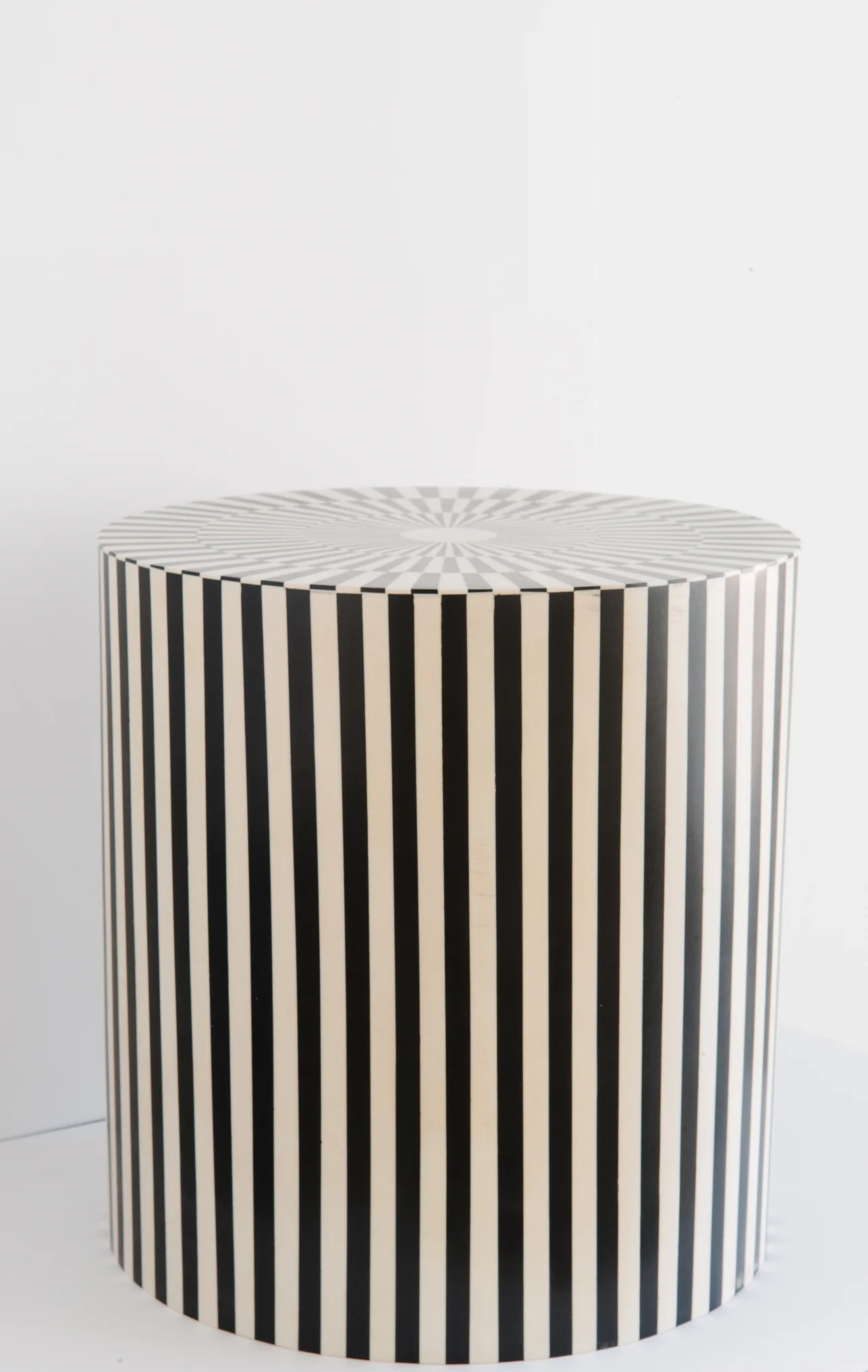 Geo Bone Inlay Side Table Jan