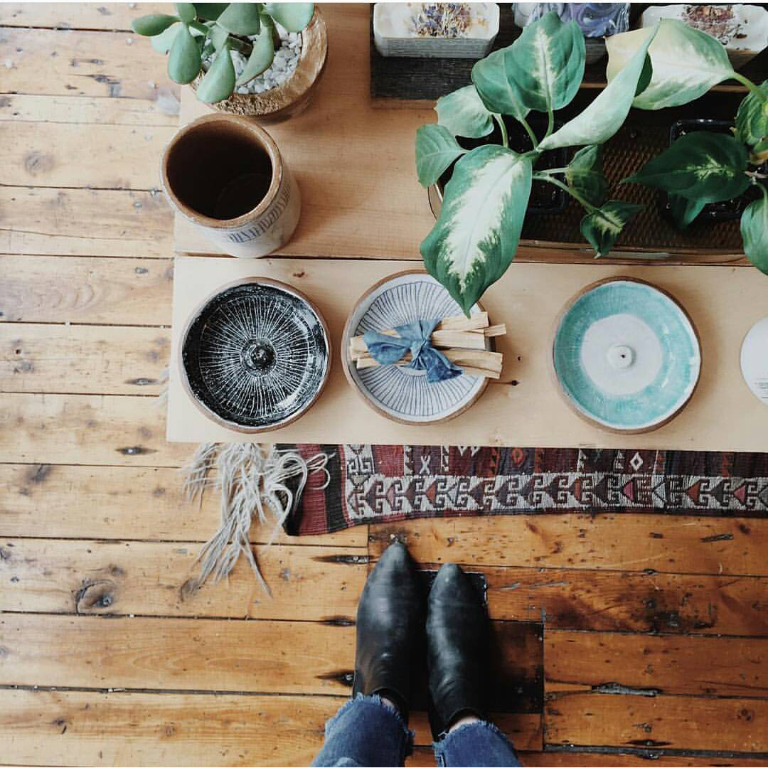 Samantha Brown Incense Holders at the Wanderly.. Image credit to The Wanderly.