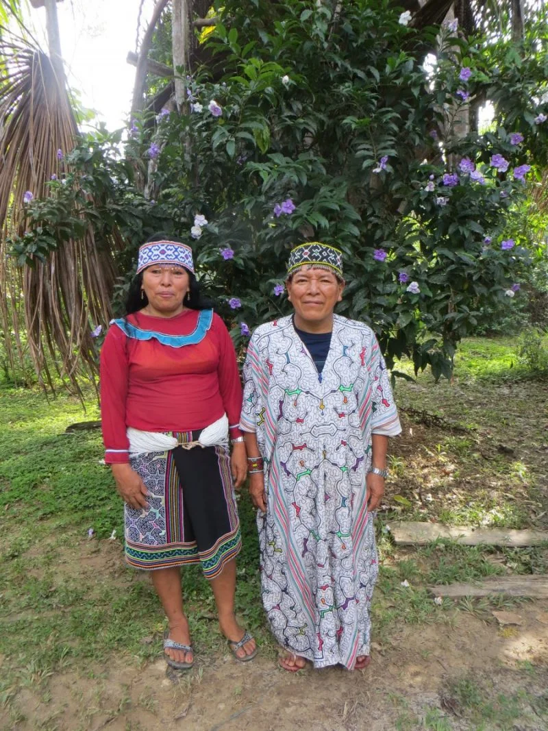 Belmira & Segunda: My two, loving Shamans during my time in the Amazon.
