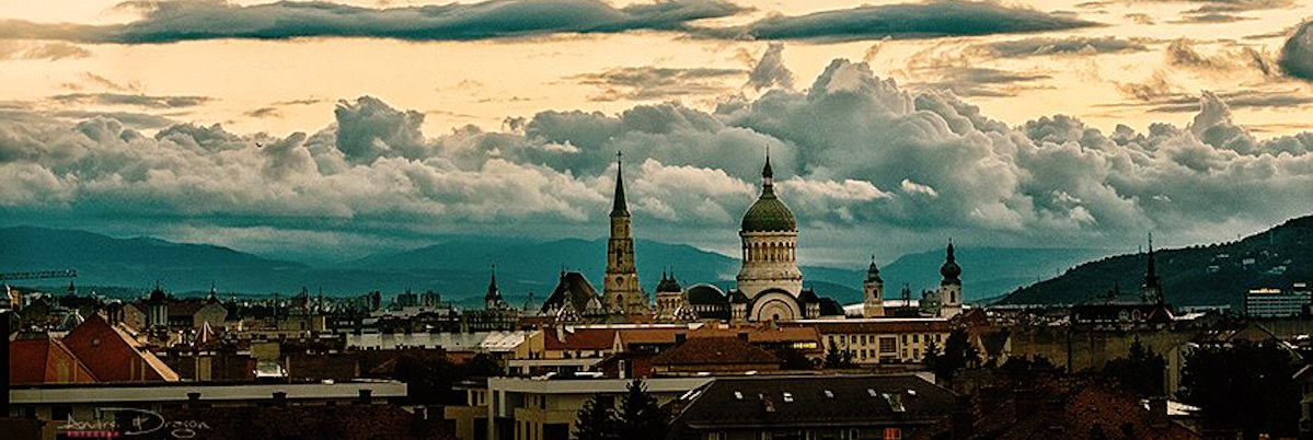 Cluj skyline