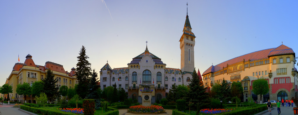 Centrul oraşului Târgu Mureş (copyright: creative commons )