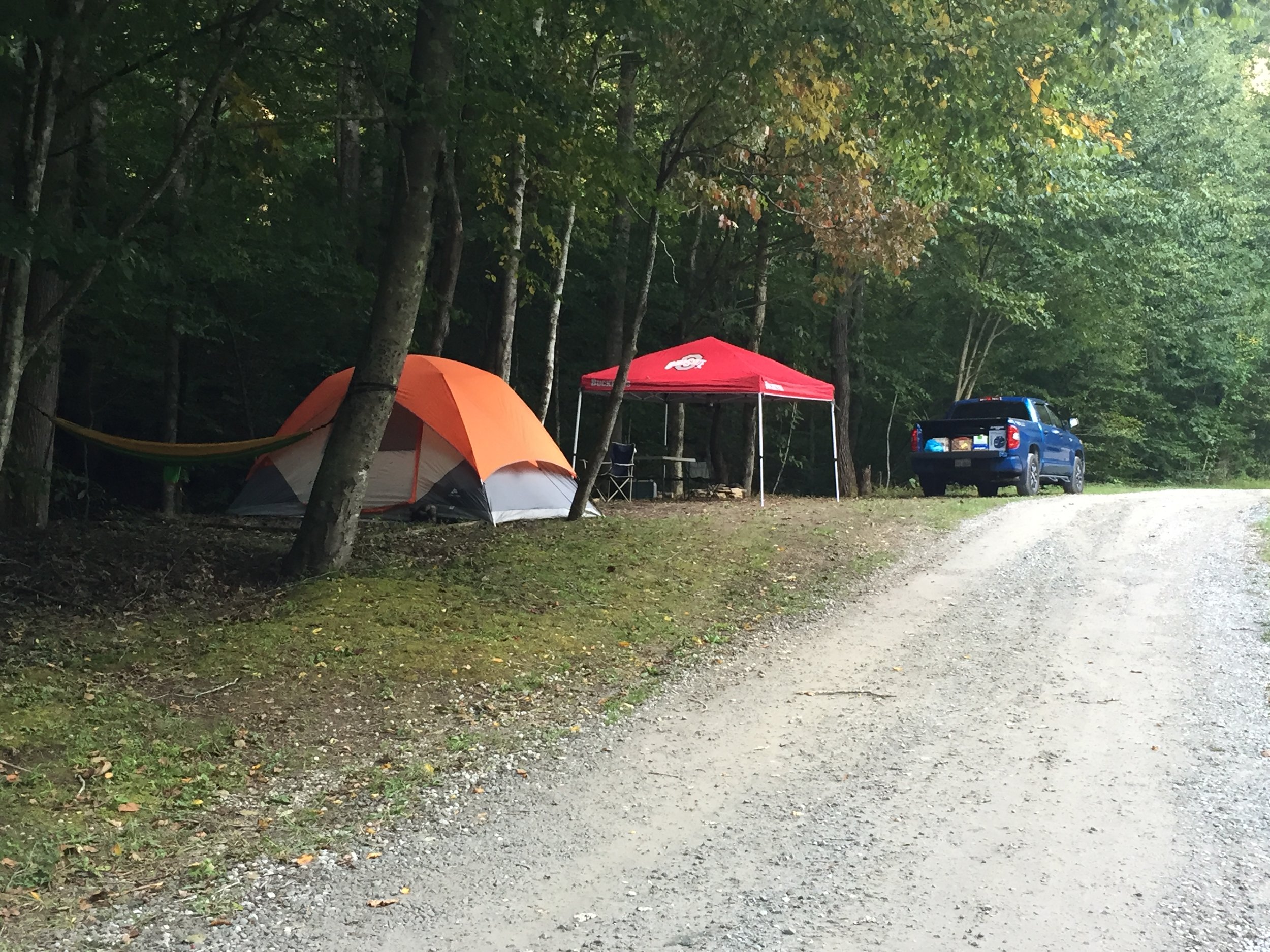 Tent only campsites cheap