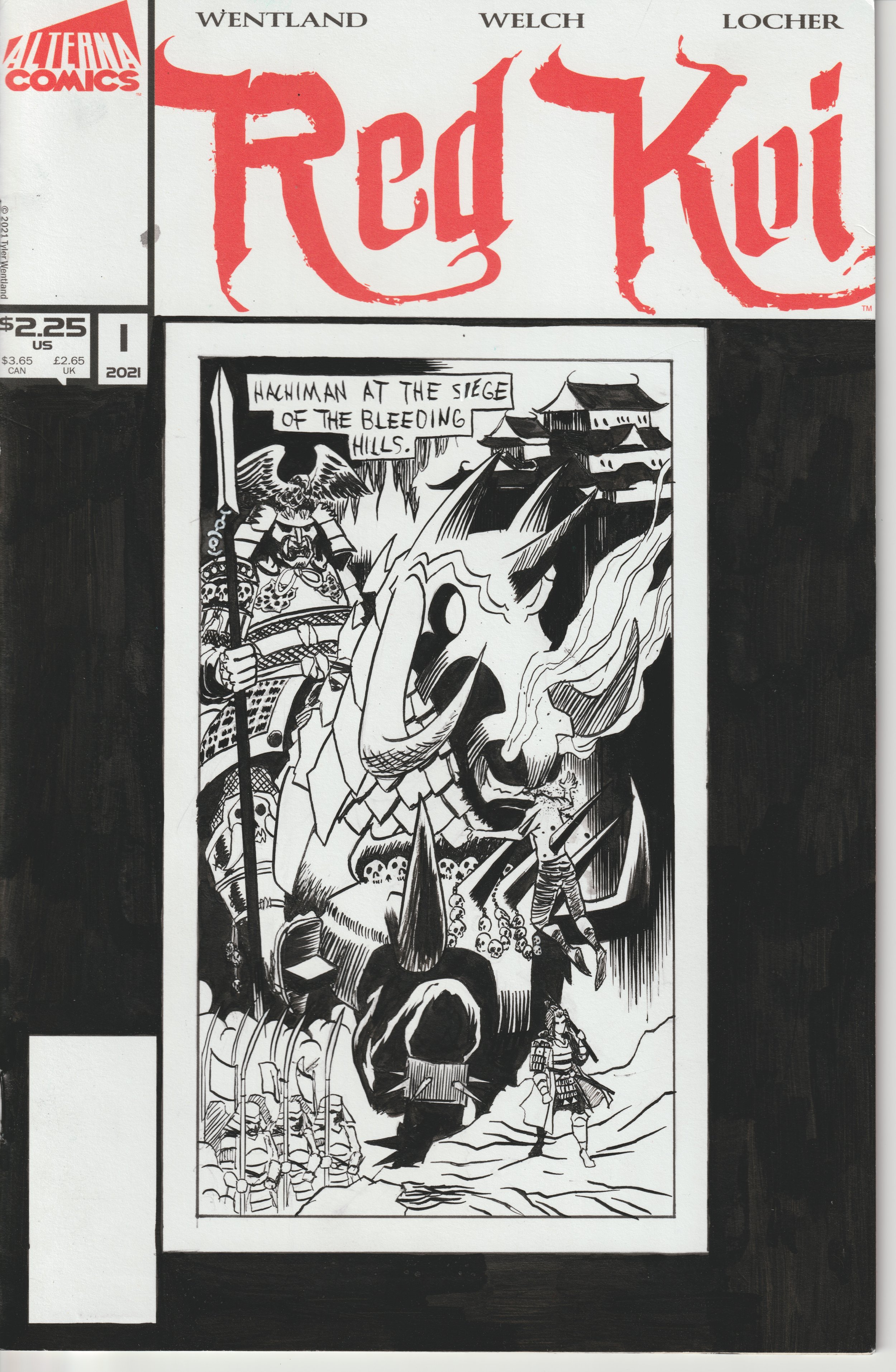 Hachiman at the Siege of the Bleeding Hills