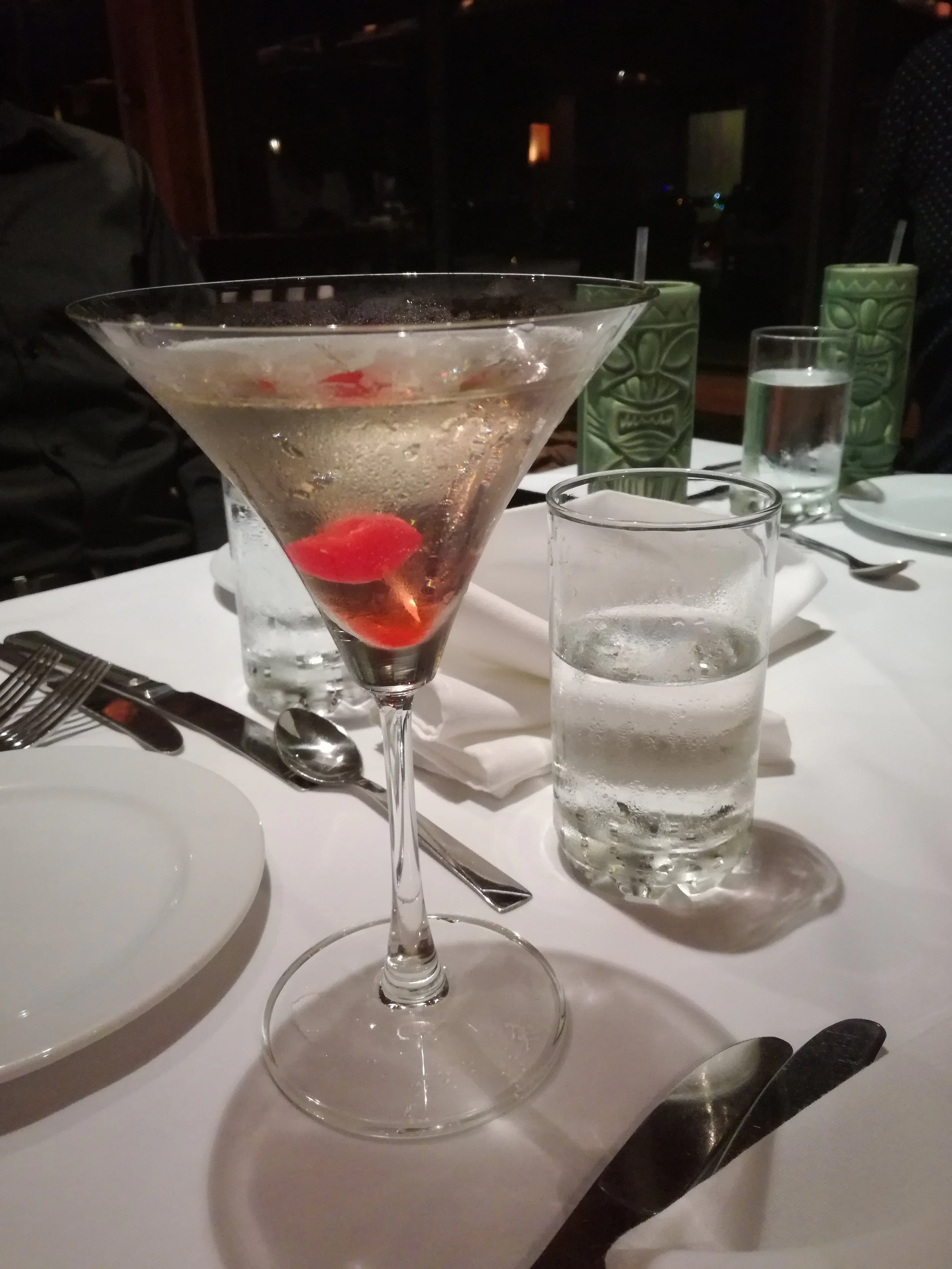 Flirtini TT$50 before Service Charge and VAT