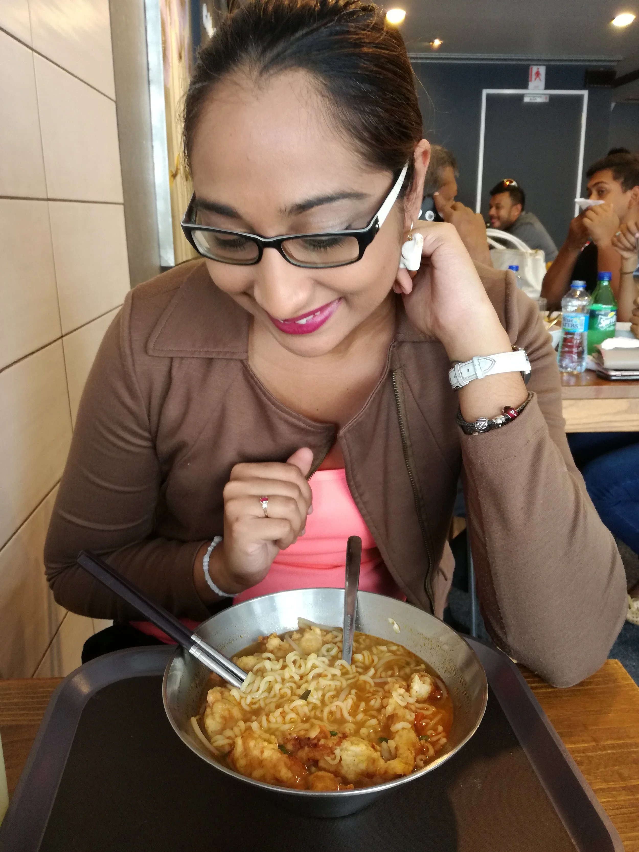 My first time having Ramyun...It was delicious! 