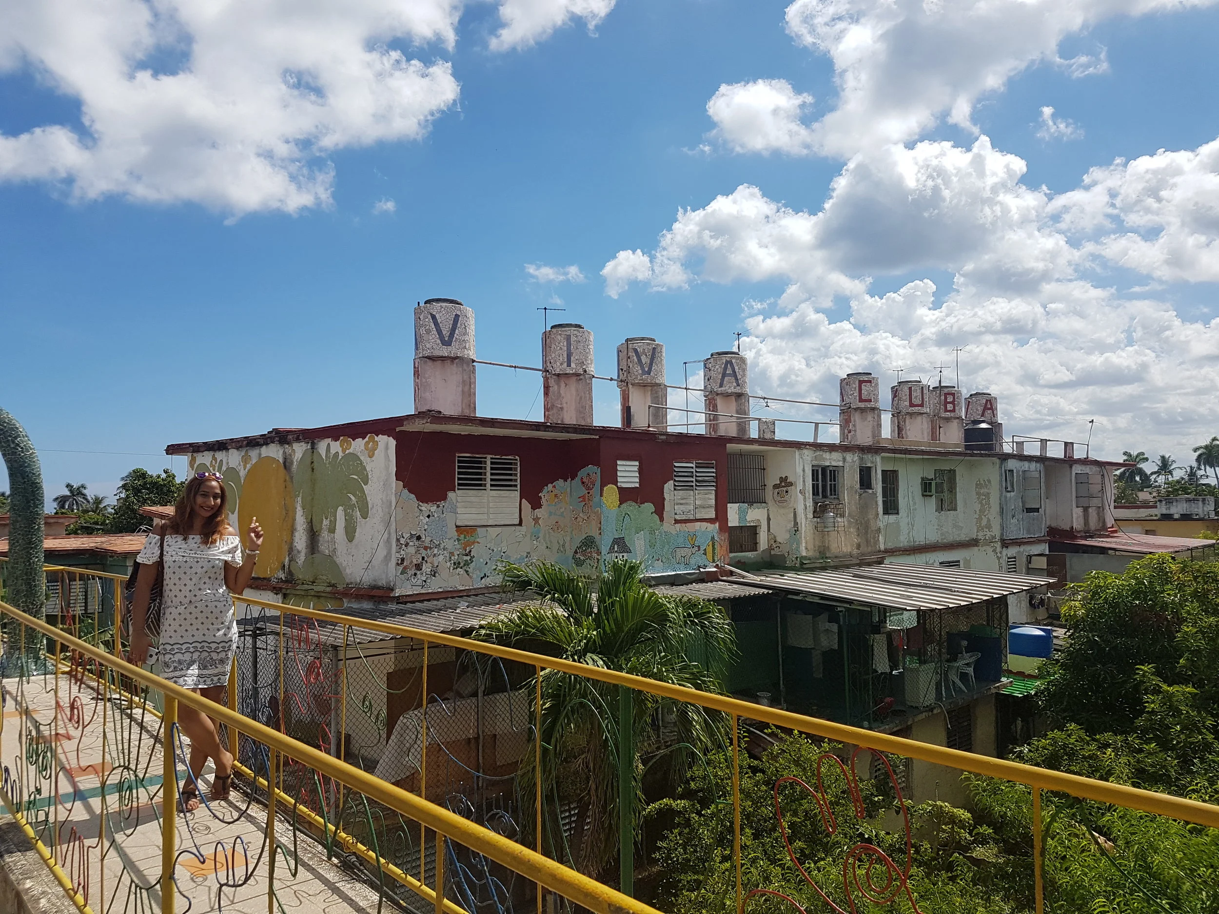 Always Cuban Pride, and a great location to showcase it.