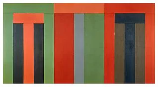 Marden, Epitaph Painting 5 1997-2001 Oil on linen 108 1/2 x 104 inches