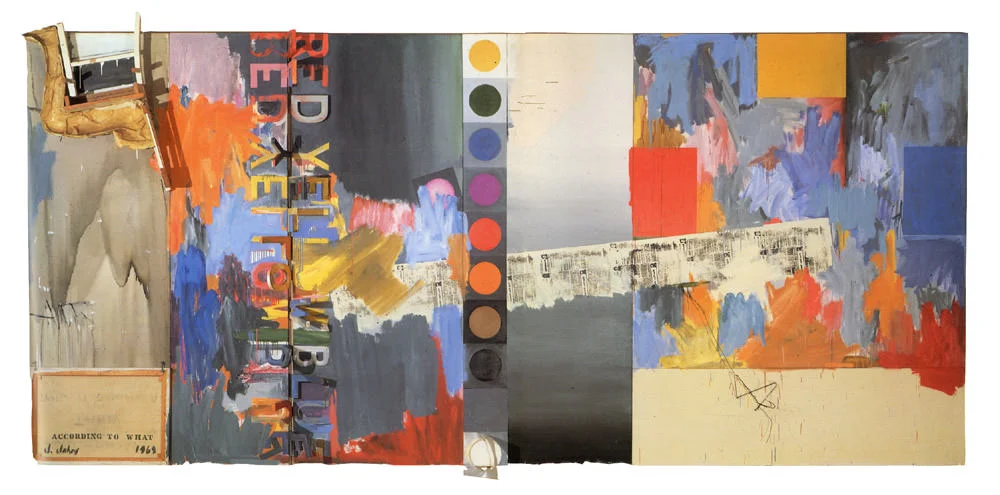 Jasper Johns, According to What, 1964