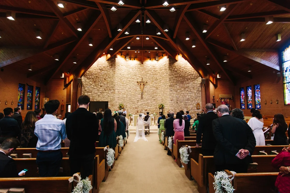 “For the wedding ceremony, we incorporated the Filipino wedding rites and symbols: rings and arrhae, candles, veil and lazo. The groom gives the arrhae (made up of 13 gold coins) to the bride, which symbolizes prosperity that the new couple will share. The candles placed on each side of the bride and groom are lighted to embody the presence of God in the union. The veil is pinned on the couple to symbolize clothing of the two as one. Lastly, the lasso or "lazo" is a rope placed around the couple’s shoulders in the form of an "8" (the infinity symbol) to symbolize everlasting union.” - Jayvee