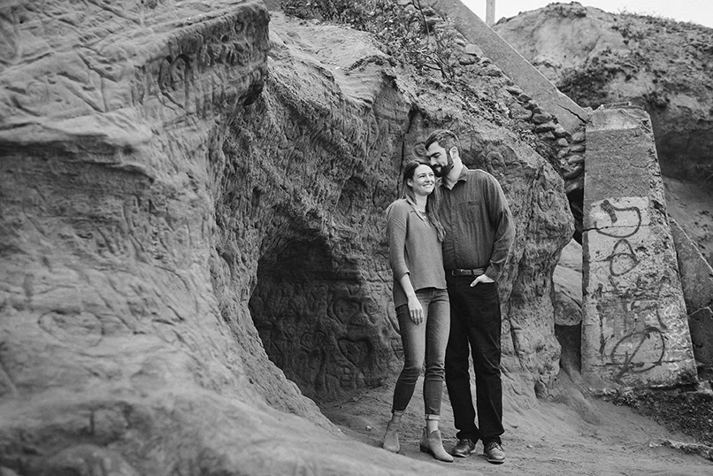 San Francisco Lands End engagement session.