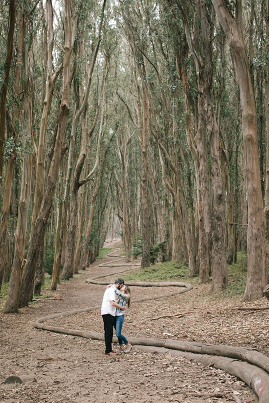After Lands End we headed to the romantic Wood Line at Lovers Lane in San Francisco’s Presidio.