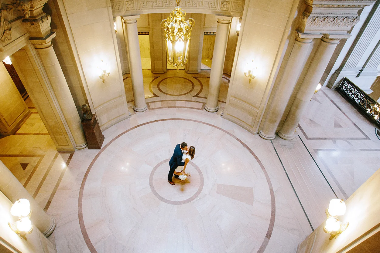 The classic rotunda, where most civil ceremonies take place.