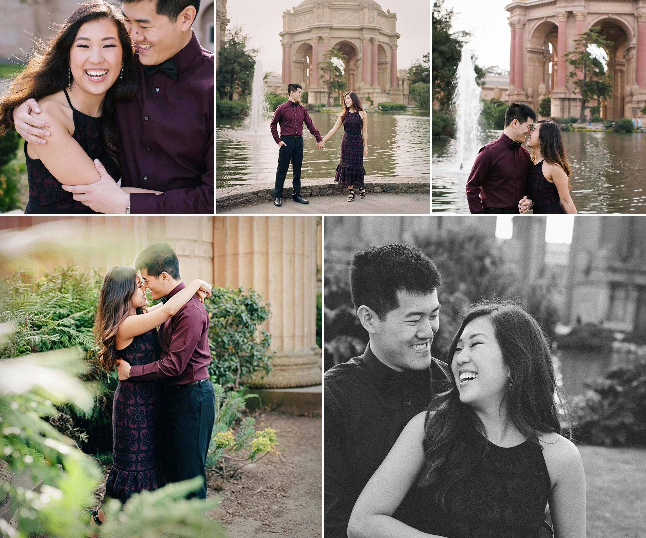 Palace of Fine Arts Engagement Session with Sonya Yruel Photography