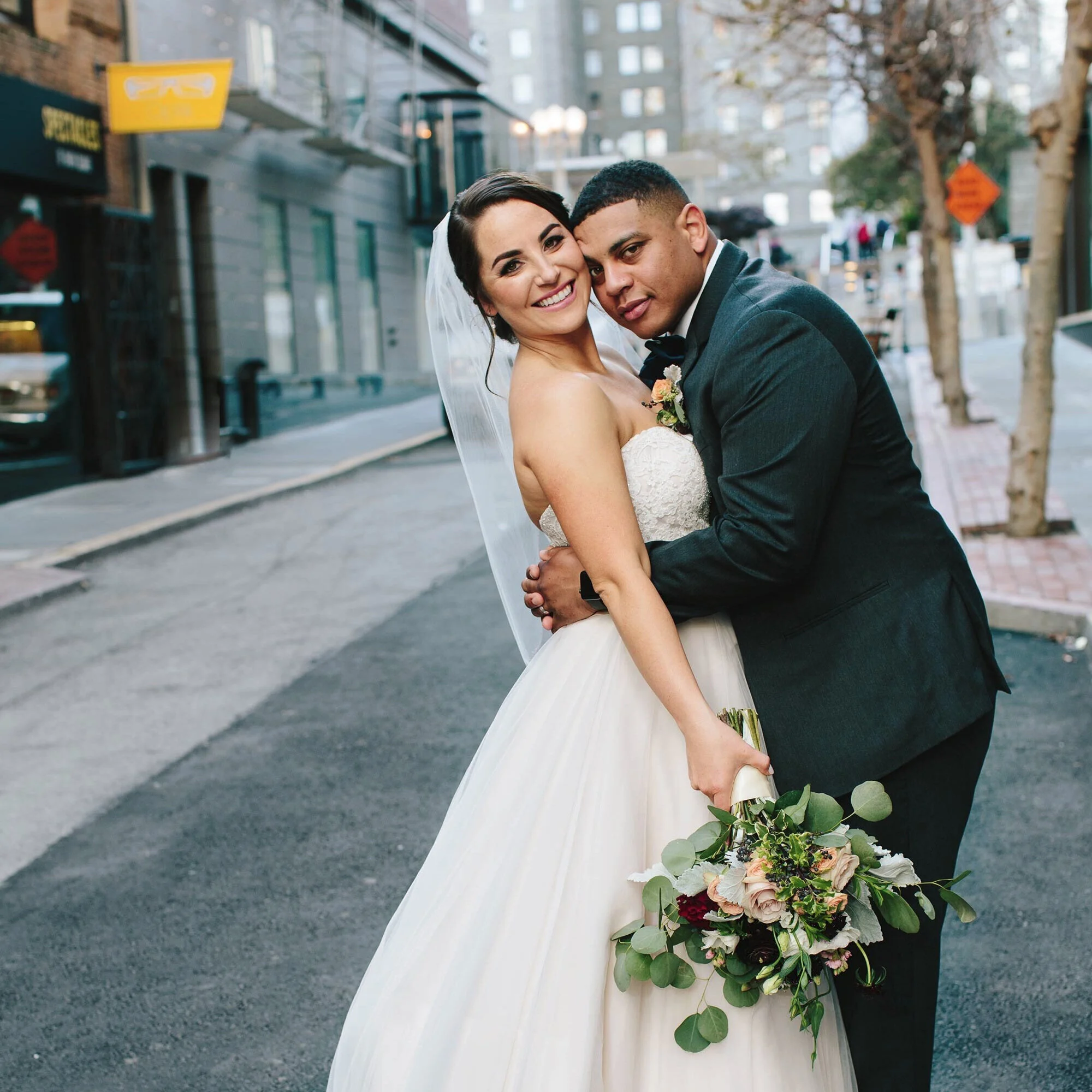 “Do you offer wedding albums?”