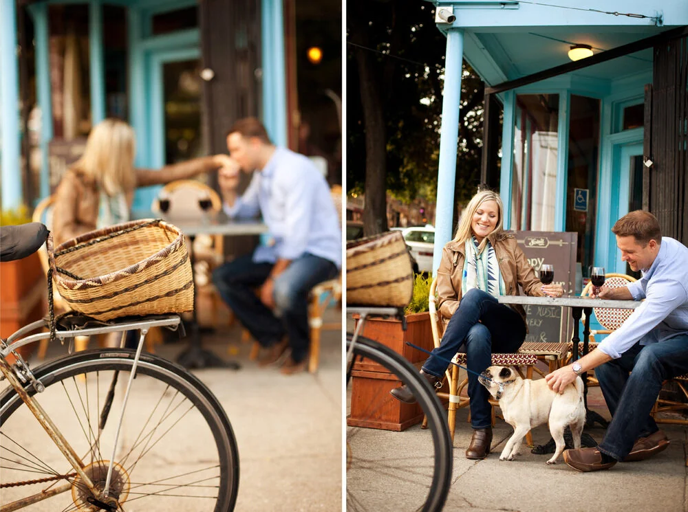 Hayes Valley and Golden Gate Park San Francisco Engagement Session