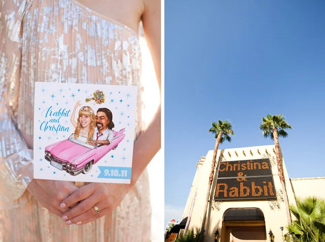 A Funky and Whimsical Las Vegas Wedding
