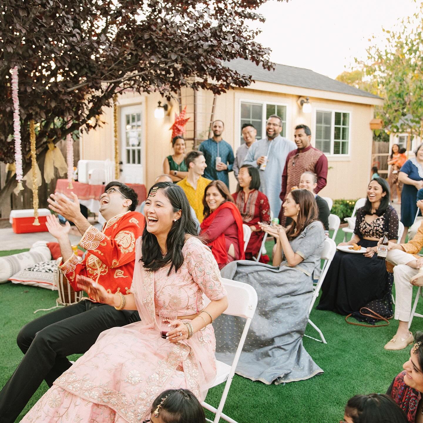 Welcome Dinners are often laid back and so so fun, and I have loved adding these to my packages. This one included a Tea Ceremony and Mehndi with a henna artist. But the real highlight were the dances performed by the family, wedding party, and the c