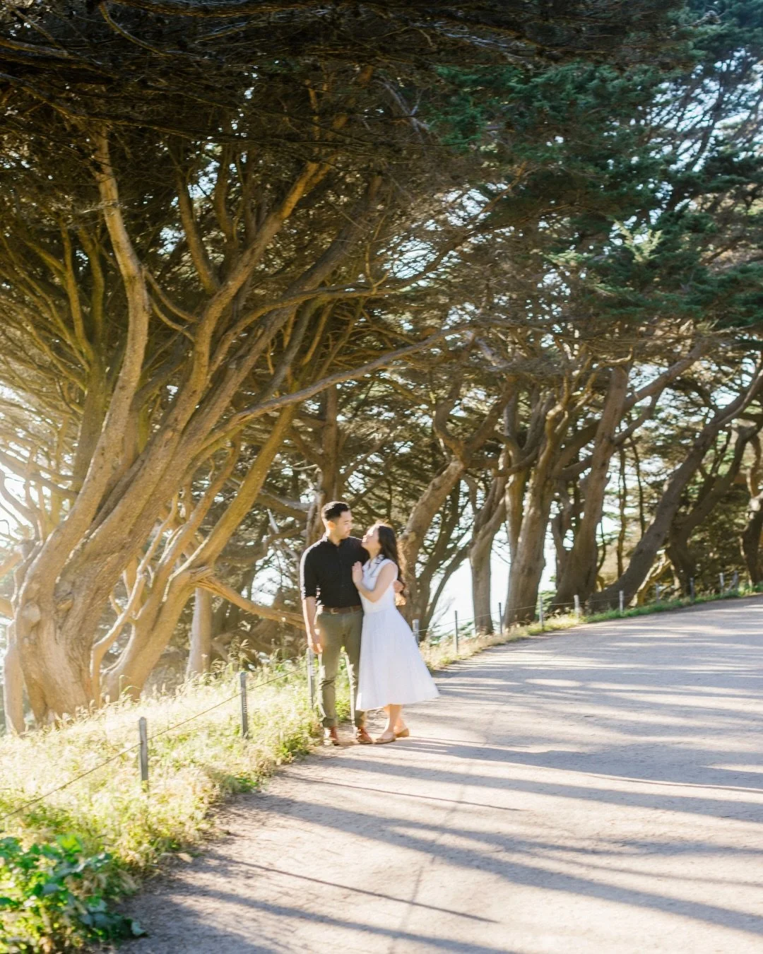 These are the kinds of engagement sessions that remind me not to take living in the Bay Area for granted. I&rsquo;ve spent my whole life here, but it always feels new when I get to experience it alongside a couple in love.
For these two, their first 