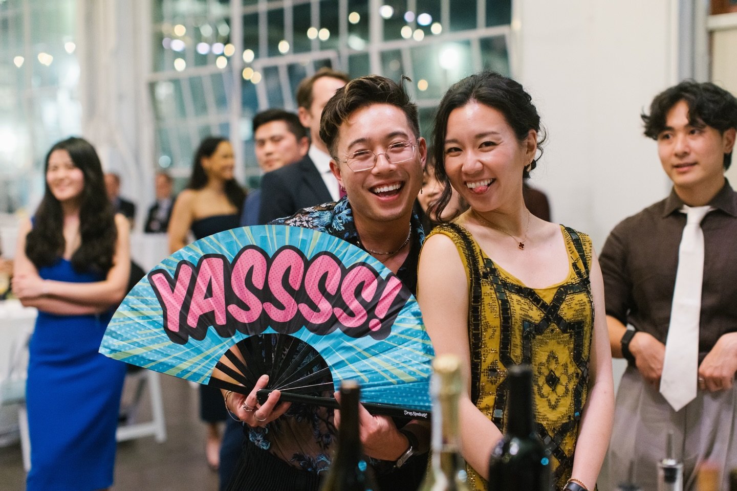 friends. who. understood. the. assignment. 🕺🪩

.
.
.
.
.
Venue: Gallery 308 at Fort Mason, @fortmasoncenter 
Planner and Florist: @cmfleuri 
Caterer: @metalandmatch 
Bar: @viridianbar
DJ: DJ Paz from @heartofgolddjs 
HMUA: @glamourbykaryli 
Rentals
