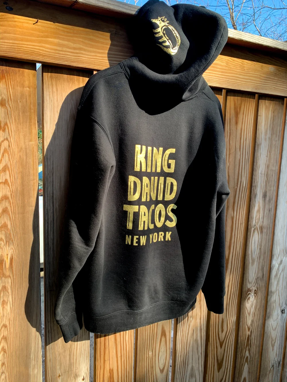 パーカー・フーディ HUECLOSET Rico Crop Hood T-shirt SE570 KDT Pullover Hoodie — King David Tacos
