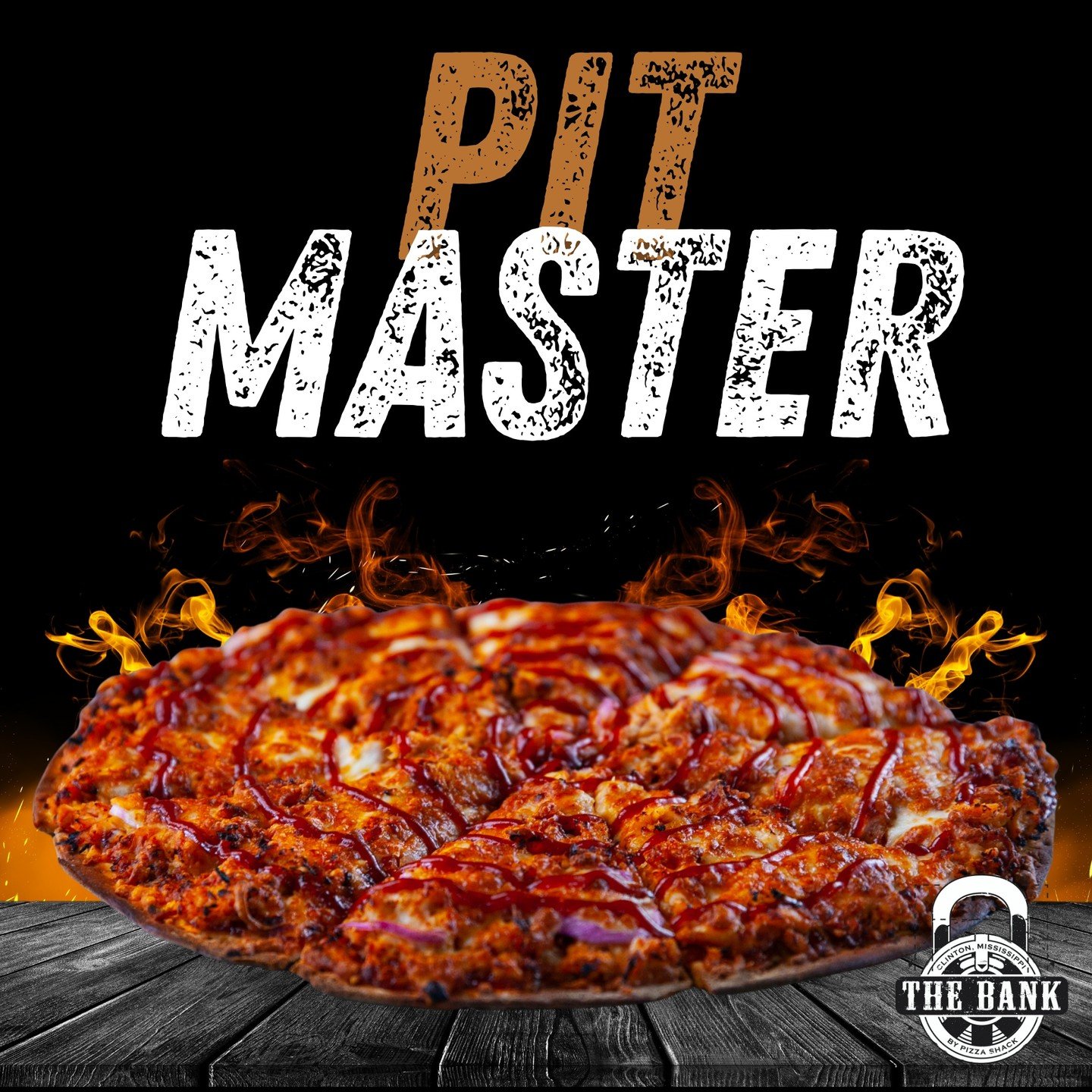 Craving BBQ? This one hits every note. Shredded smoked chicken, gooey cheese, sweet-savory BBQ sauce, and red onion on a golden crust. It's like your favorite BBQ sandwich turned into a pizza&mdash;only better.
📍 200 W Leake St, Clinton, MS 39056
🌐