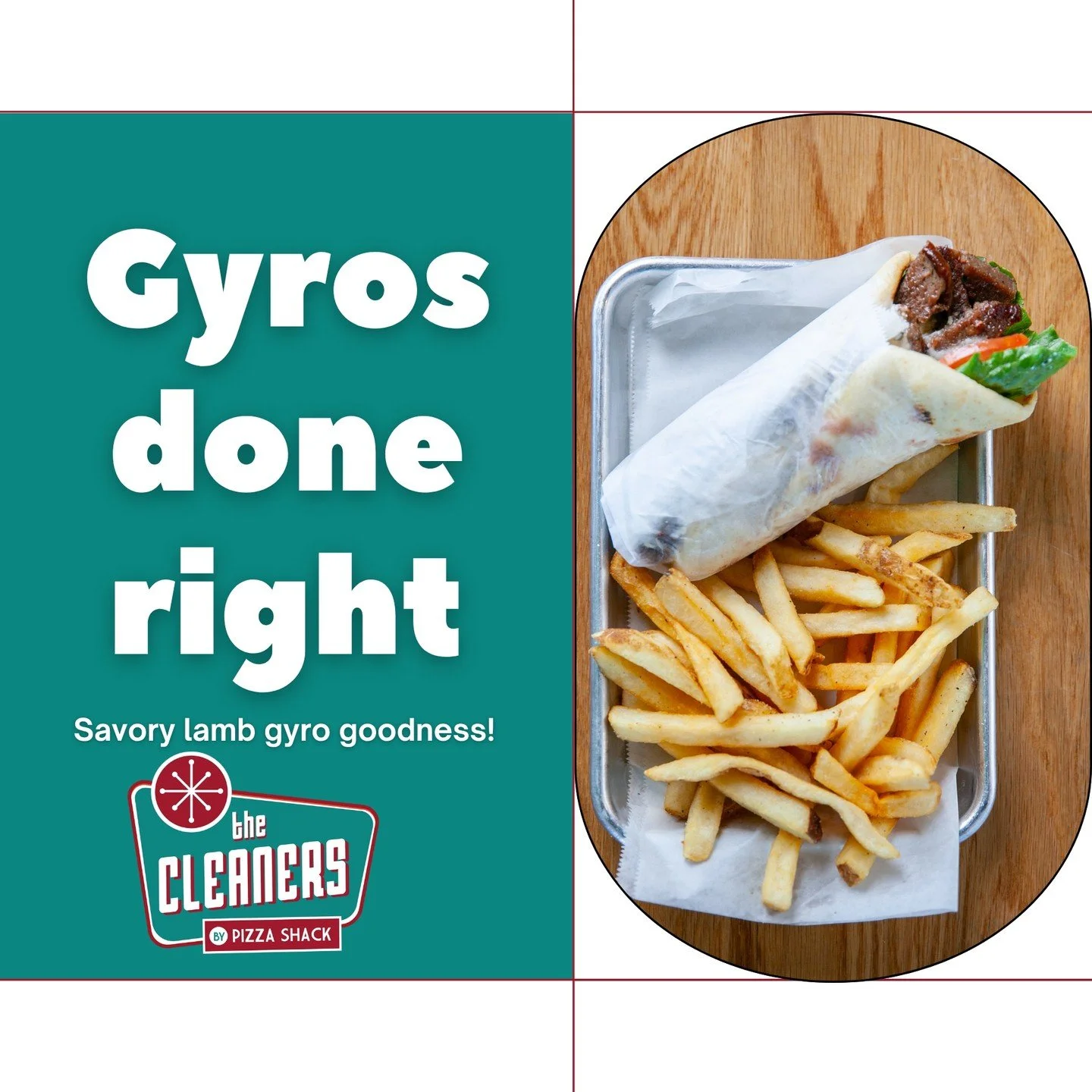 You don't need a passport to enjoy Mediterranean flavor.
Just head to The Cleaners in Brandon.
🥙 Gyro + fries = your new favorite lunch

📍 237 W Government St, Brandon, MS
🌐 www.pizzashackpizza.com