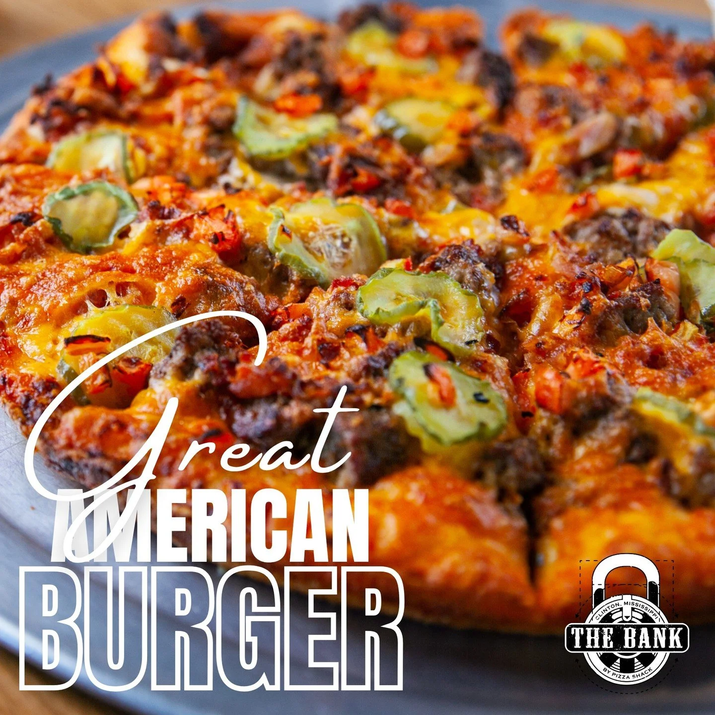 Pickles on pizza? Absolutely.
The Great American Burger Pizza isn't just different&mdash;it's bold, beefy, and downright addictive.
📍 200 W Leake St, Clinton, MS 39056
🌐 www.pizzashackpizza.com