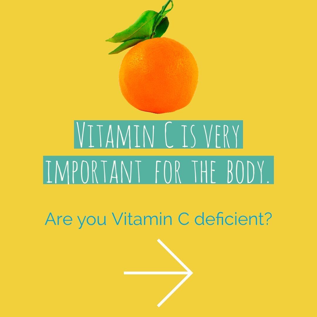 There is not a test that determines one is deficient but the above symptoms indicate the need to intake it. Being deficient with this vitamin is not good for your general body&rsquo;s health. You can get vitamin c through citrus fruits, such as: oran