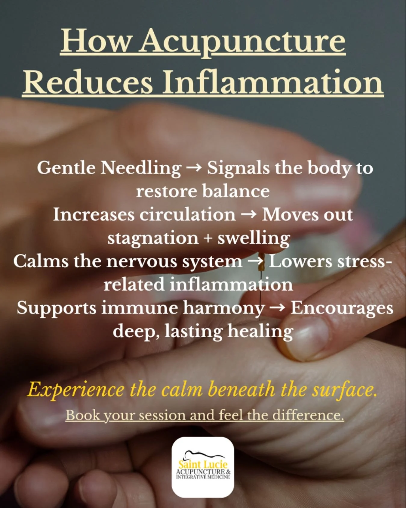 Inflammation is your body’s way of signaling something’s wrong — but when it sticks around too long, it can cause pain, fatigue, and stiffness.
It’s not just about pain relief — it’s about restoring balance from t