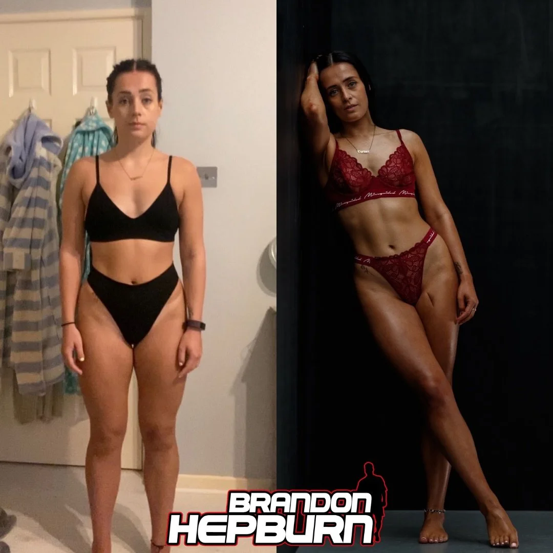 Ladies!... Lift heavy!  
Before @rachelsolway joined me, she was a busy, face-to-face personal trainer&hellip;

Living in a body she wasn&rsquo;t confident in.

And as a coach? That&rsquo;s a tough place to be.

Whether people like it or not, your bo