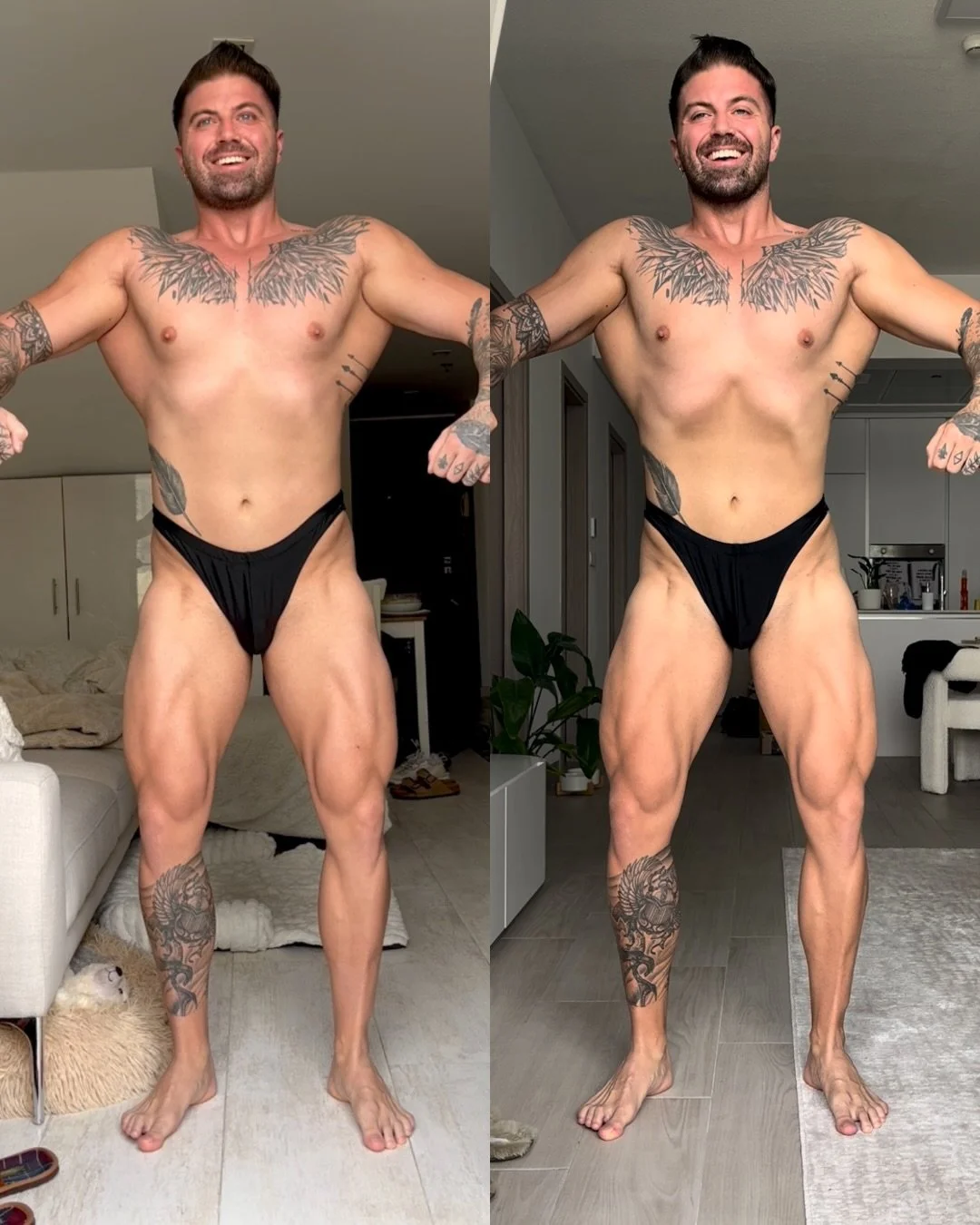 13 weeks, 10kg down and ready for a physical. But more so mental pull back 🪫🔋

Many think a body transformation is 100% or nothing. And if you have that mindset, I like you. But the foundation of a body transformation is health and fitness for life