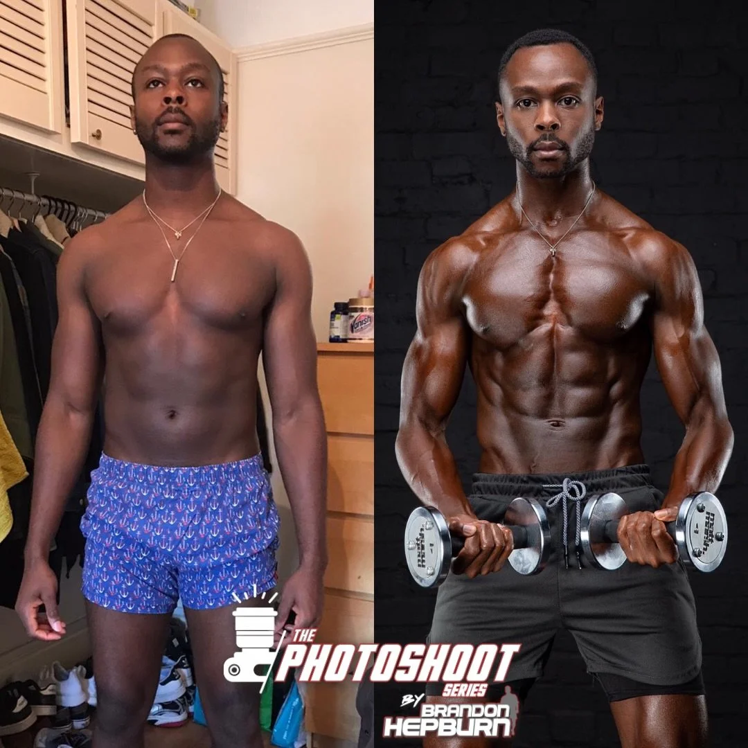 18 weeks 📸

Photoshoot in the books for @a.s.h.akan ☑️ Safe to say a life was changed. 

Bigger, leaner, and more importantly, we broke through many mental barriers during this phase.

Over these 18 weeks, Alvin worked 5 nights.

60-hour work weeks,