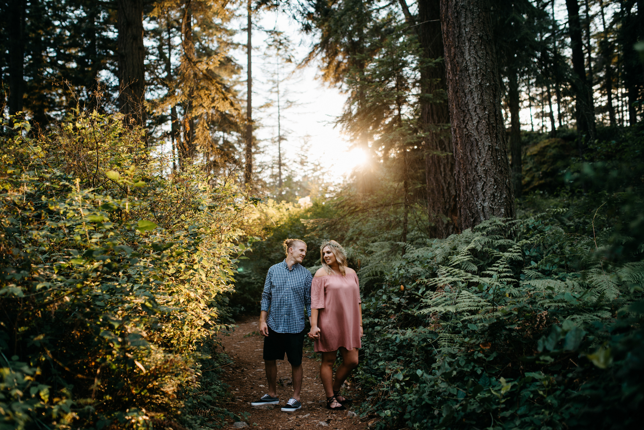 Lighthouse Park North Vancouver Engagement // Calla + Colin