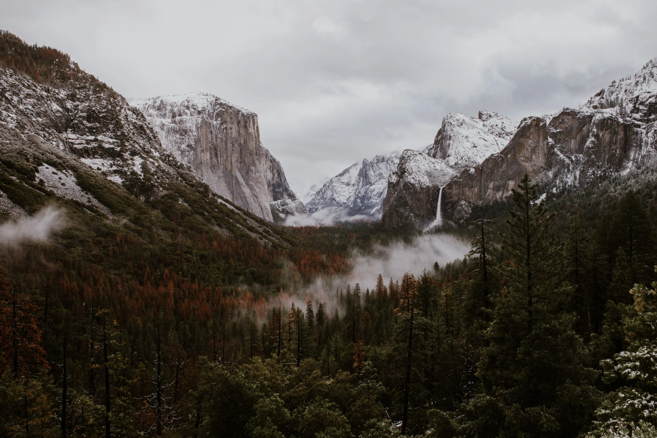 Winter in Yosemite National Park