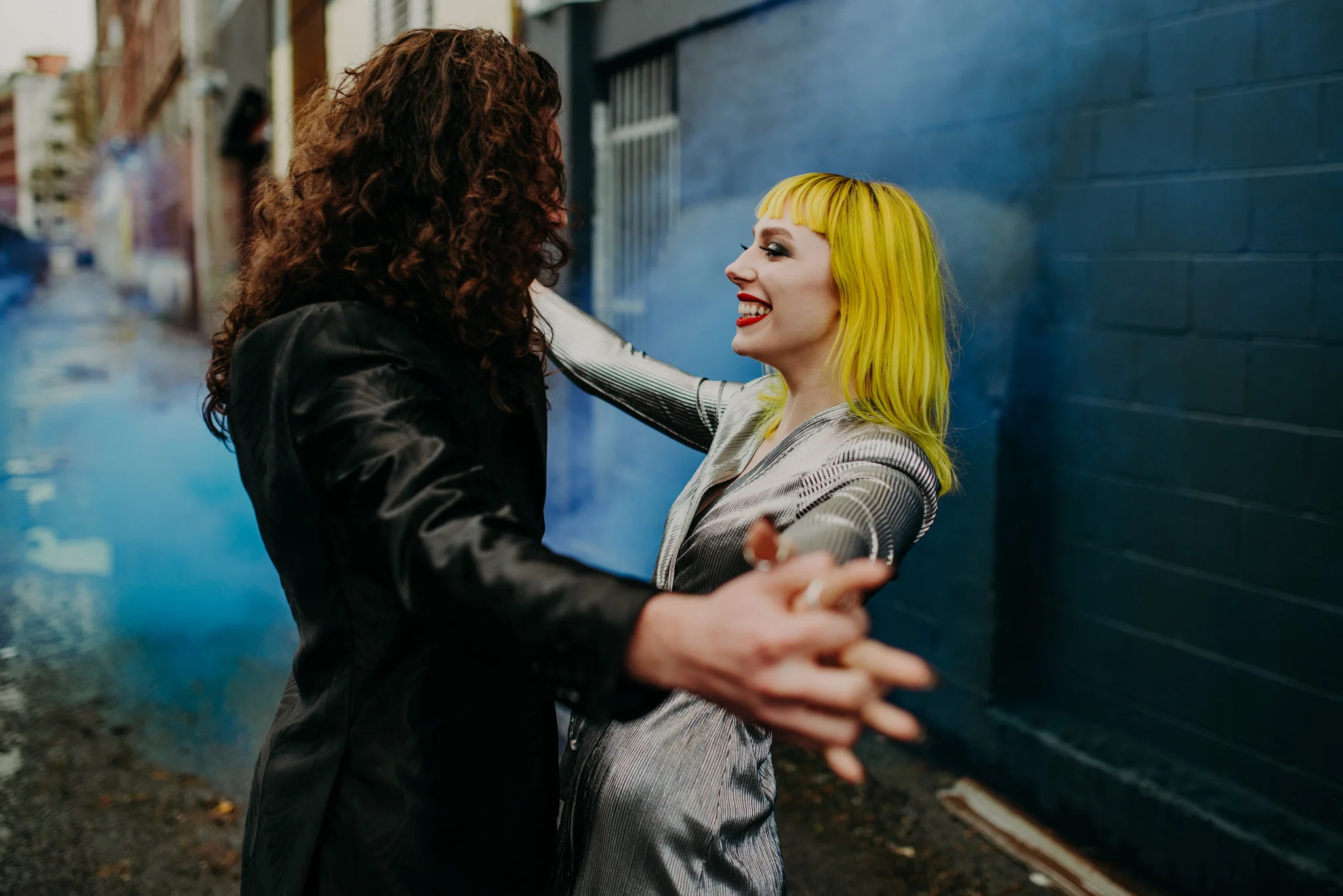 Vancouver Glamour Grunge Couple // Leigh + Dylan