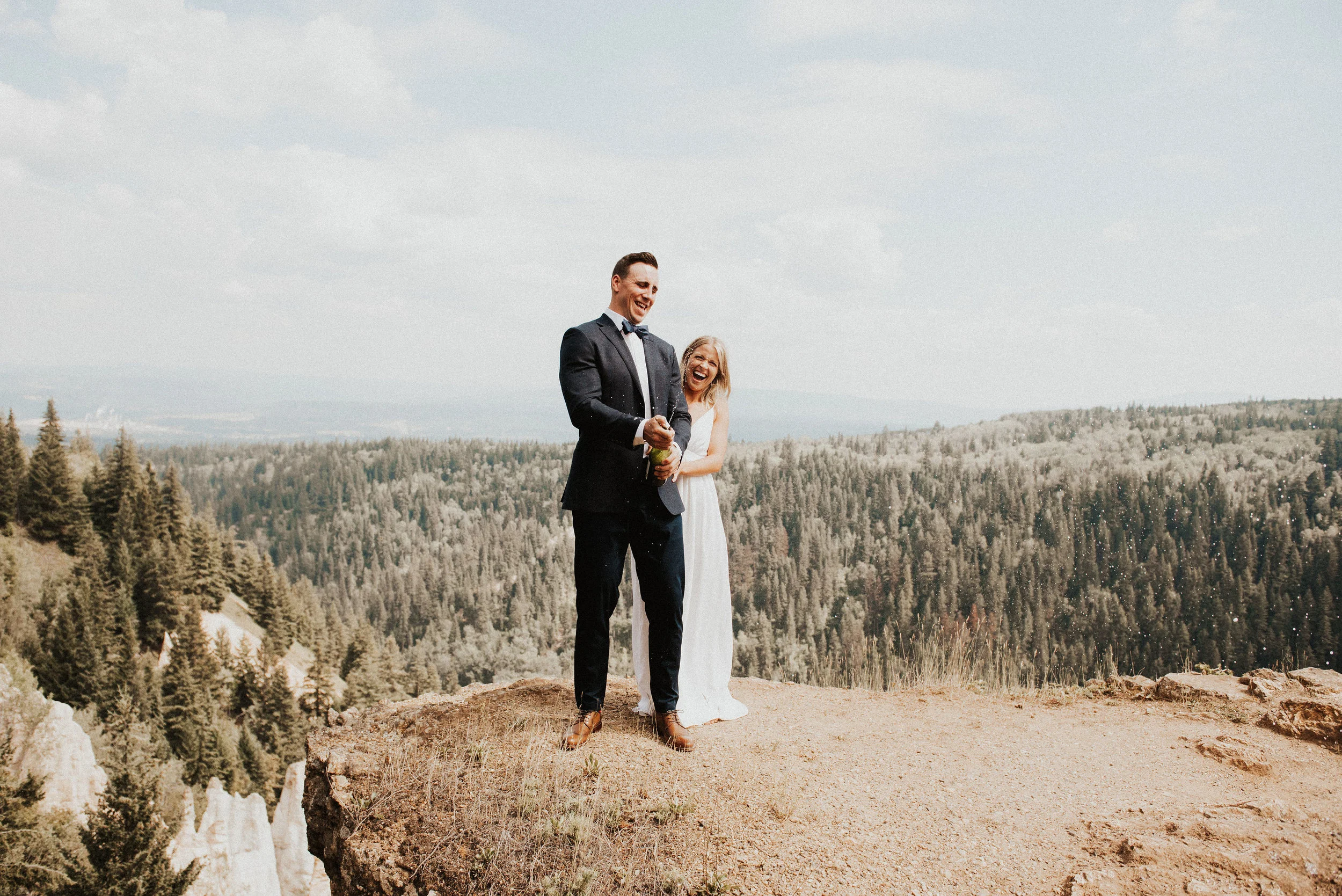 A Quesnel, BC Family Farm Wedding // Carla + Eric