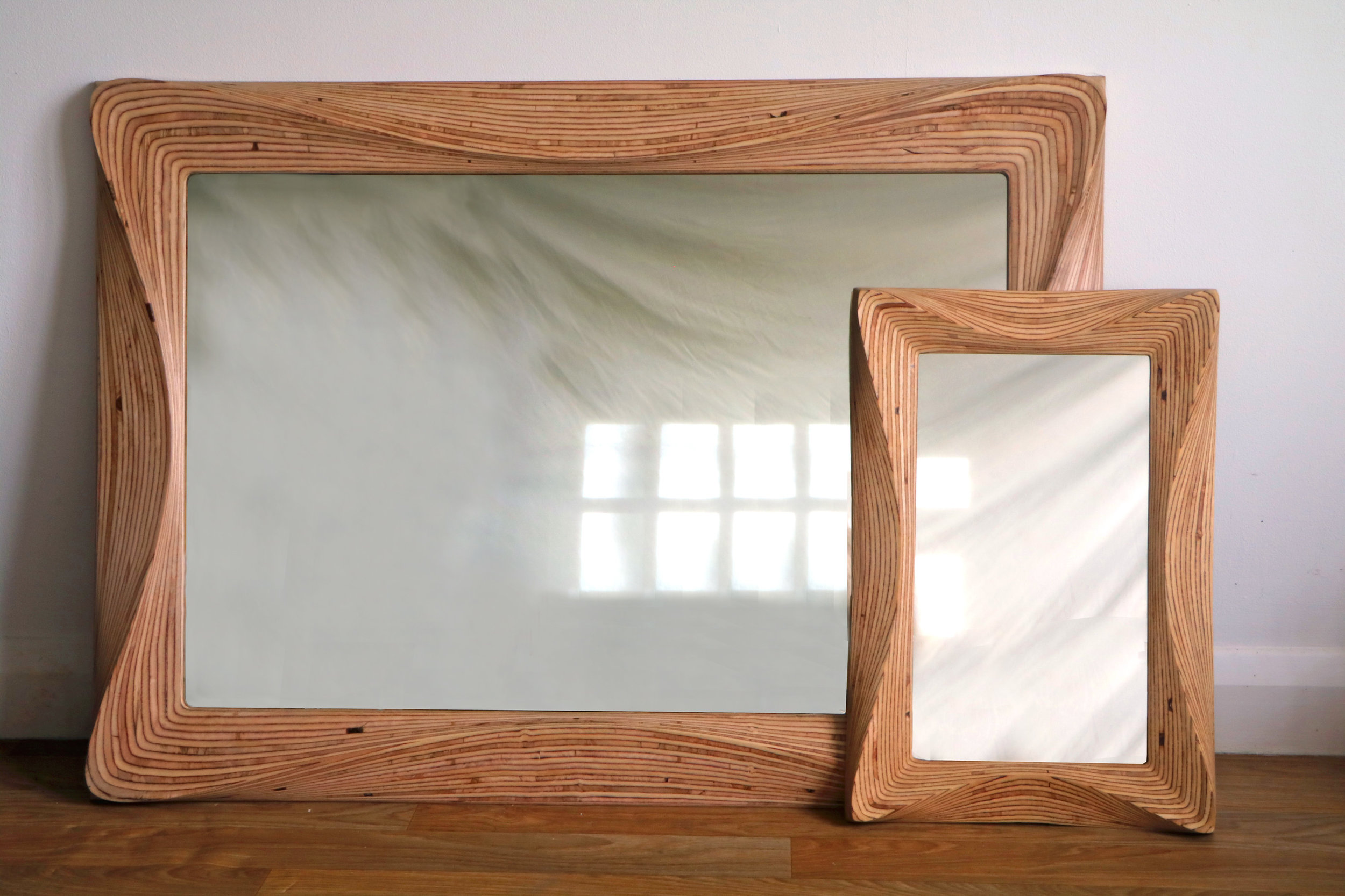 SurreyWoodsmiths wooden mirror