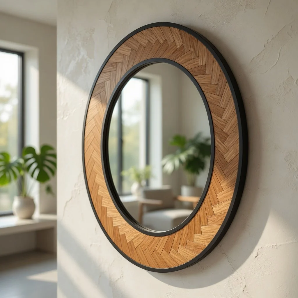 Round mirror by Surreywoodsmiths.jpg