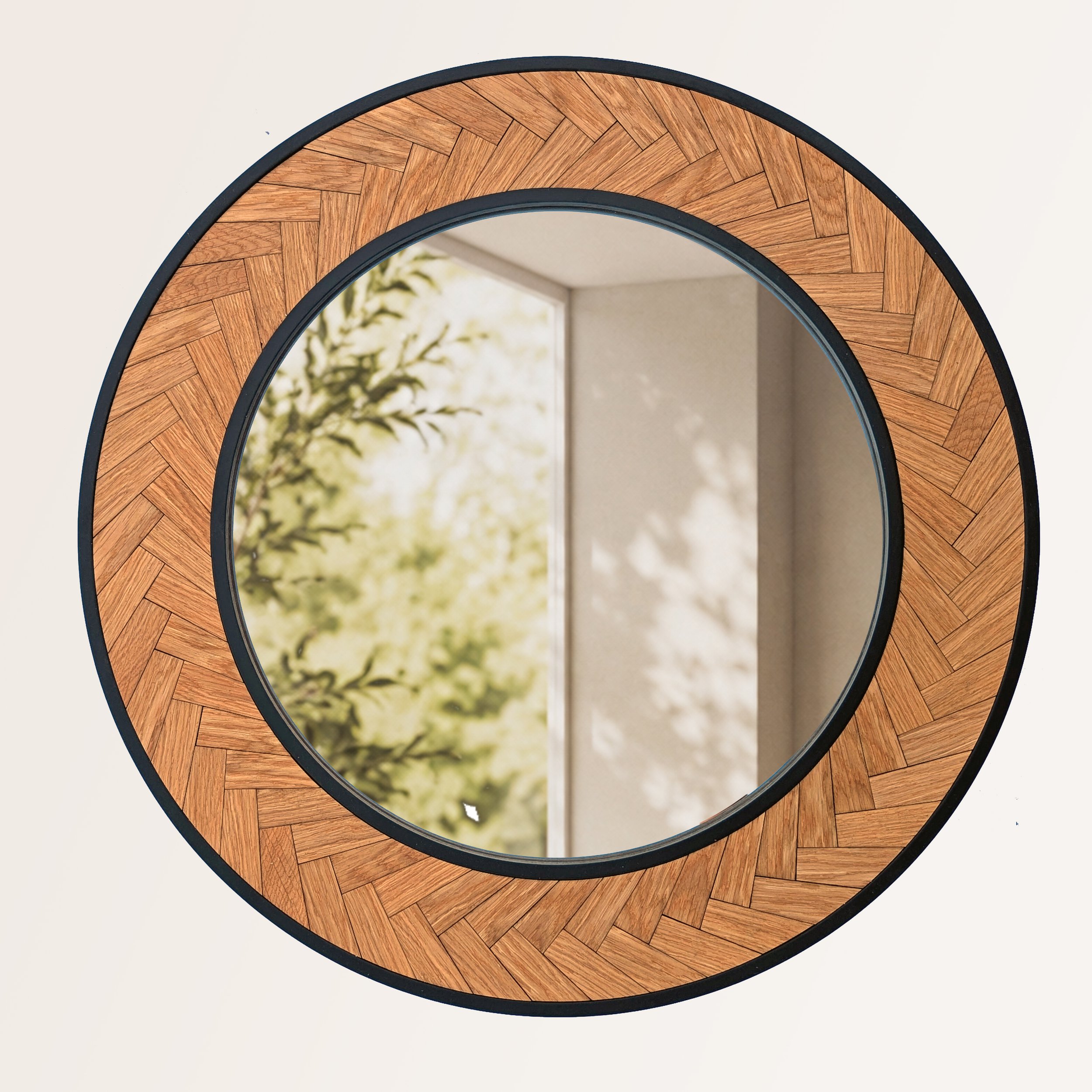 Parquet mirror by SurreyWoodsmiths.jpg