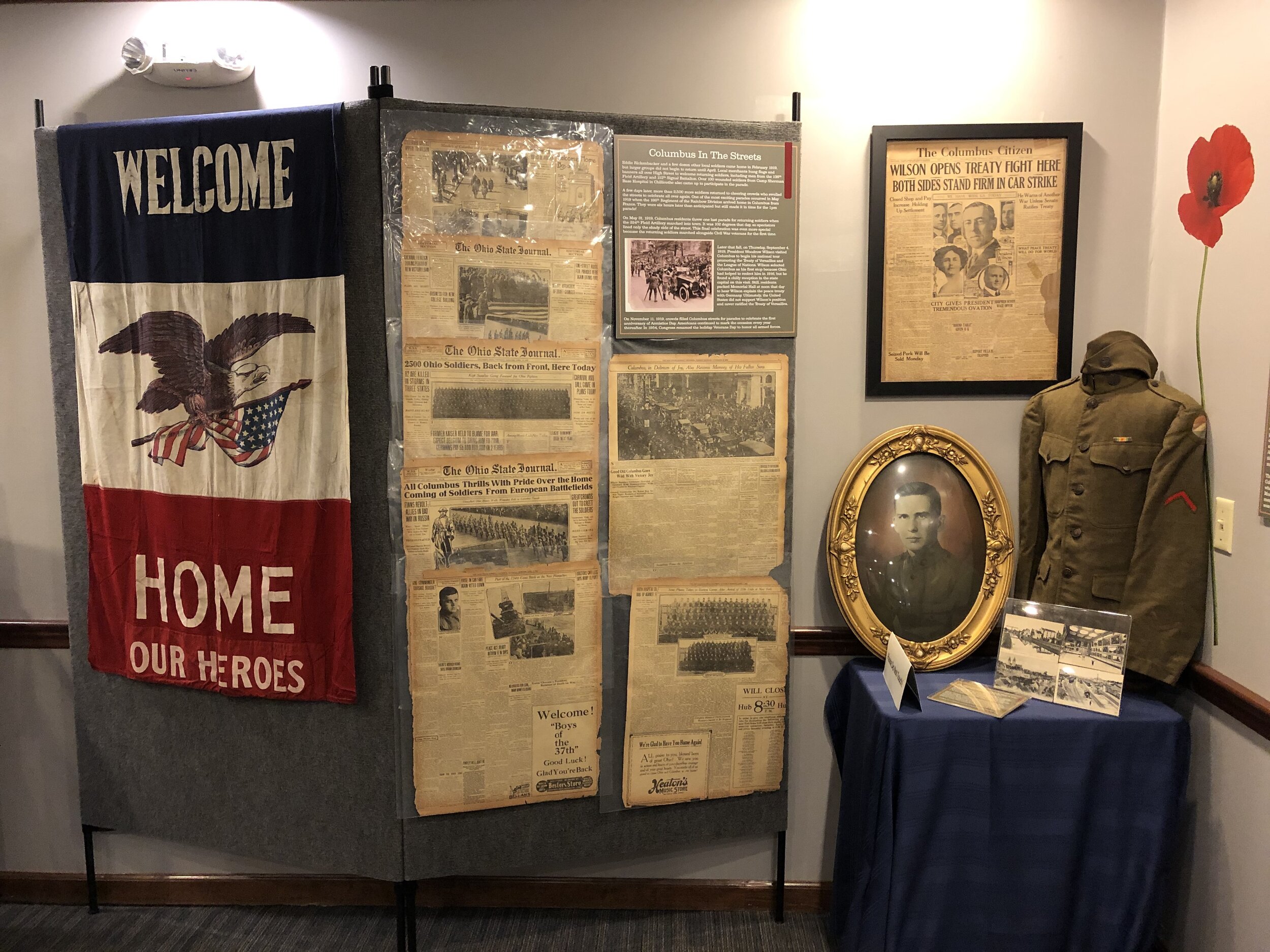 CHS exhibit “We Shall Remember Them”: How Columbus Remembered The Great War