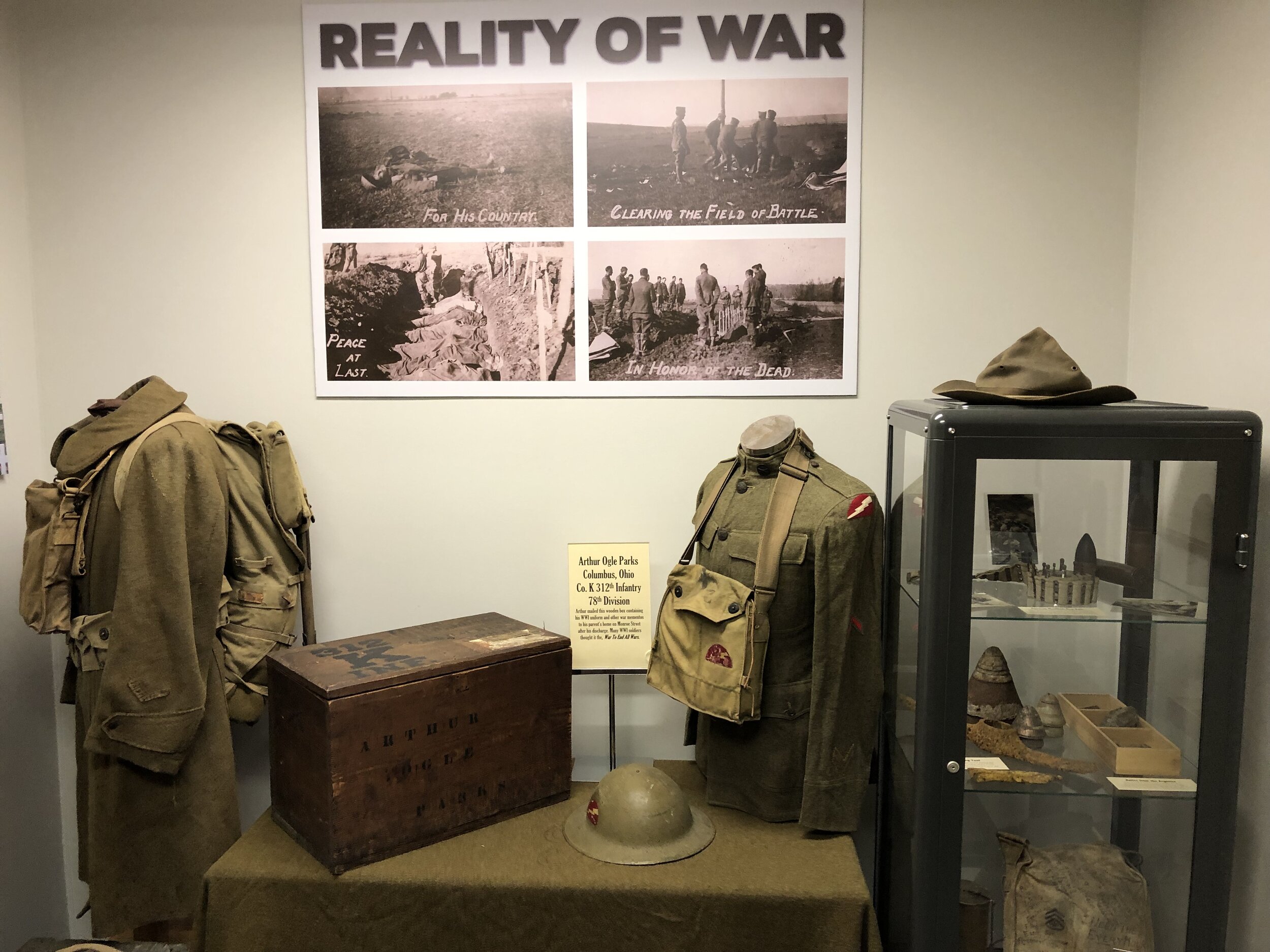 CHS exhibit “We Shall Remember Them”: How Columbus Remembered The Great War