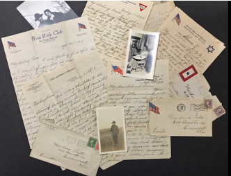 "Letters Home, 1918" Columbus Jewish Historical Society (Copy)