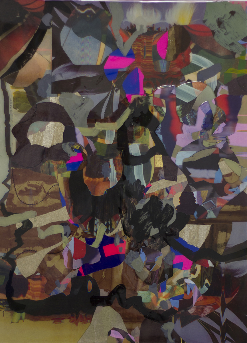 Orogene 2 (2014), mixed media, 31.5x23.5”