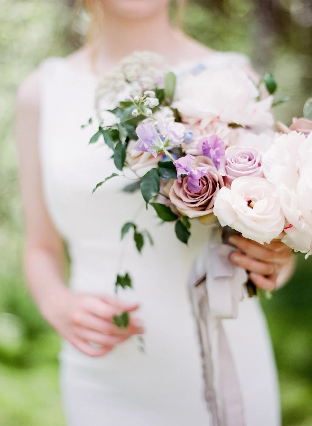Organic Bridal Bouquet - Stone House Creative