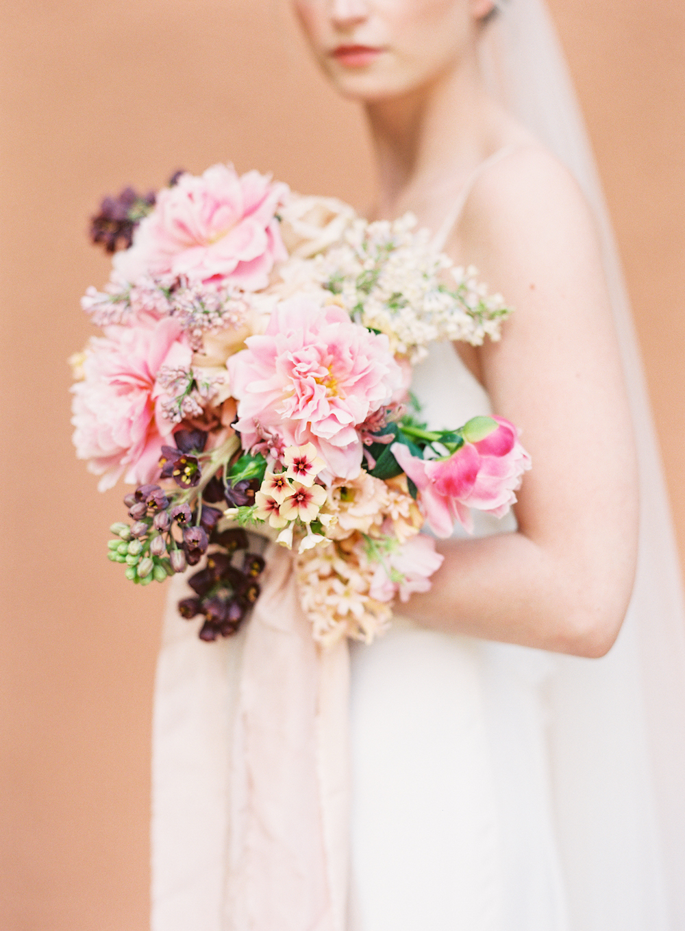 Pink Bridal Bouquet - Winnipeg Wedding Flowers