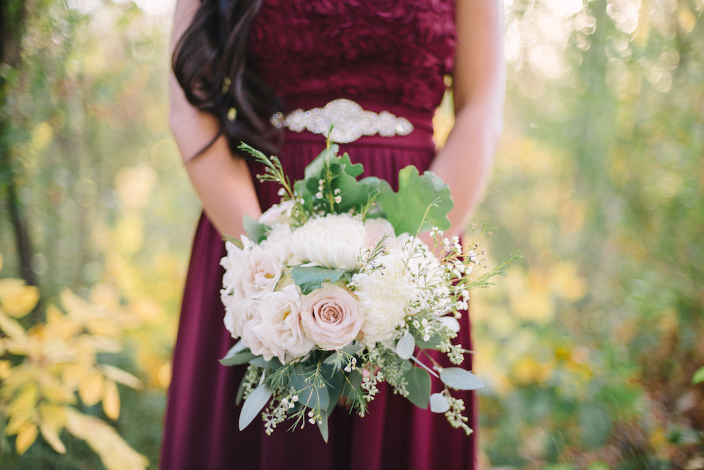 blush wedding bouquet - Stone House creative