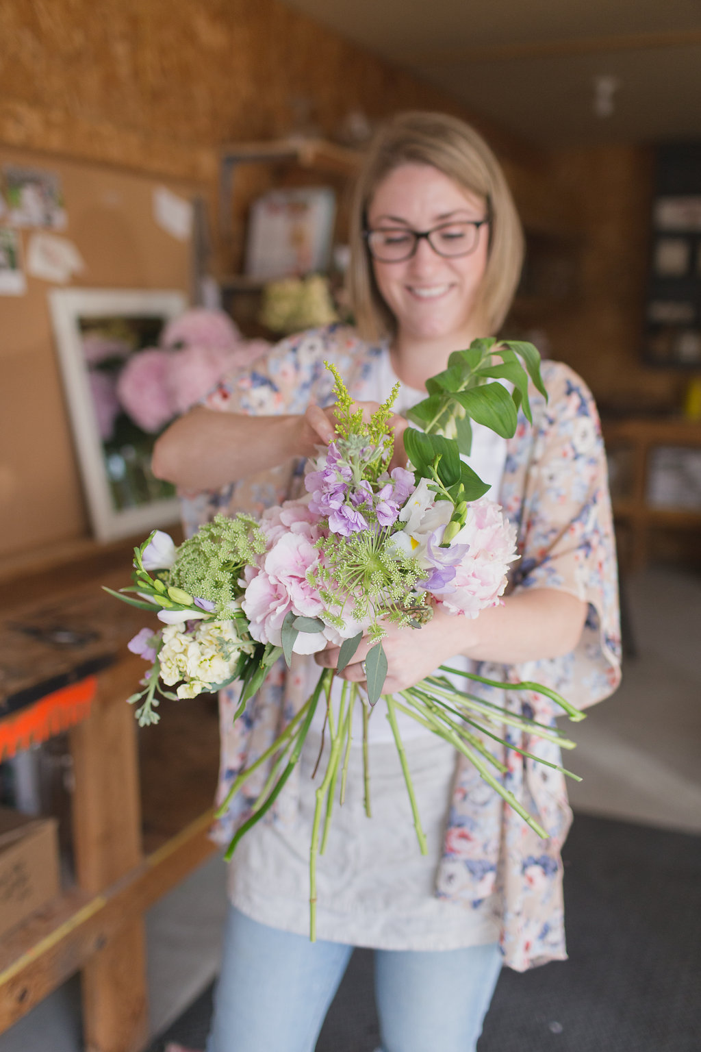 Behind the Scenes at a Florist Shop