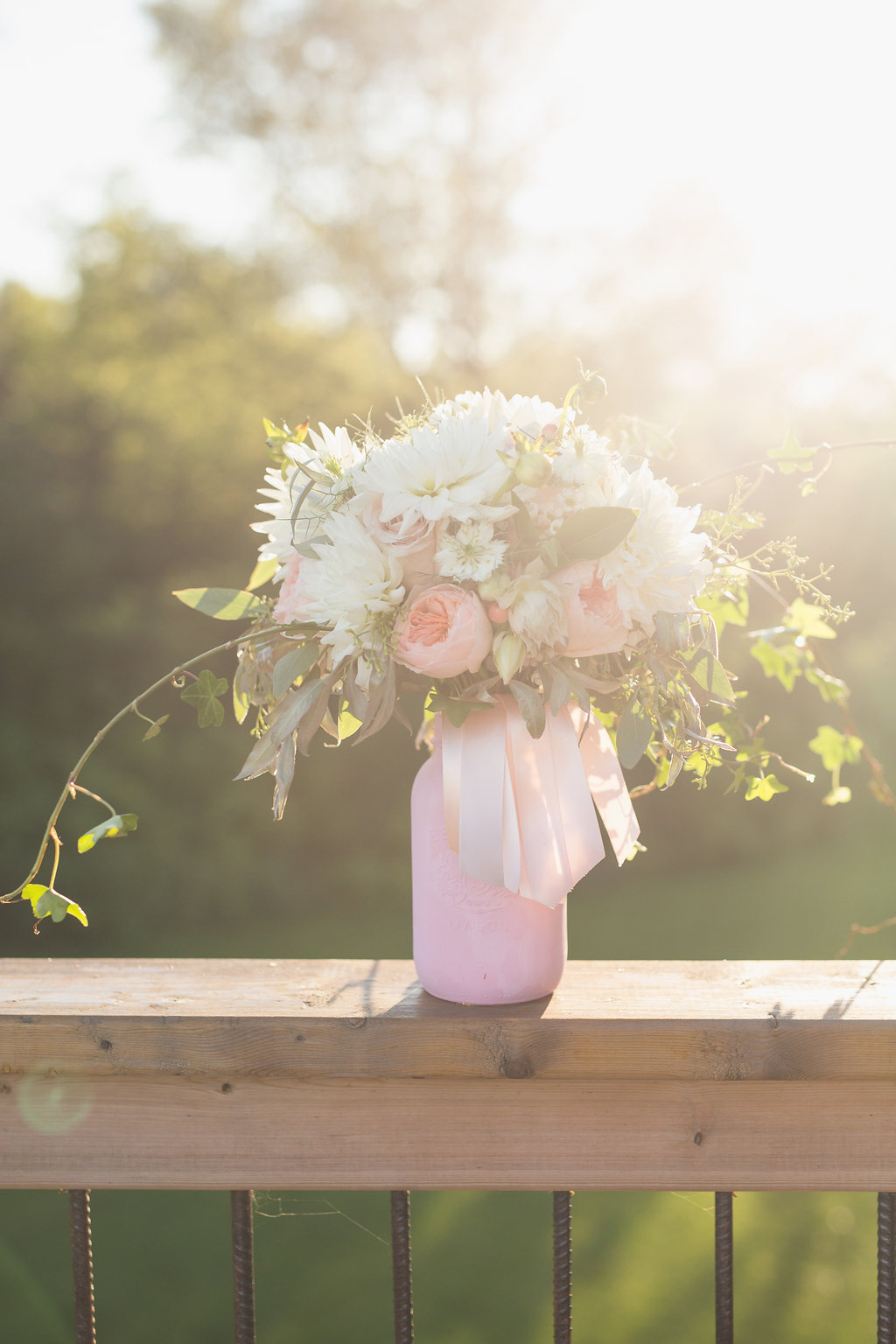White and Blush Wedding Flowers - Wedding Bouquet Ideas
