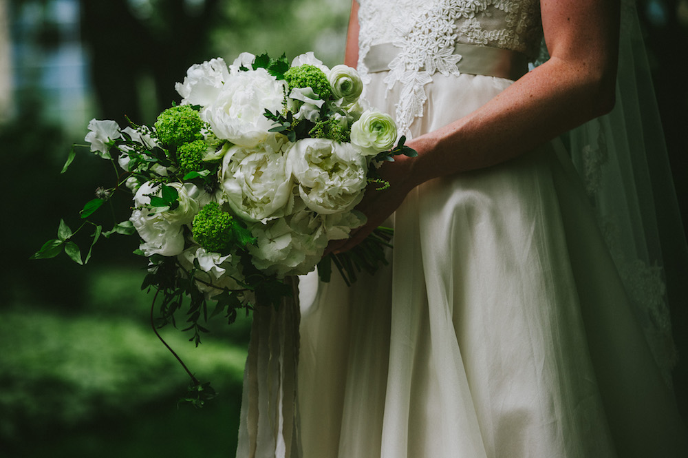 White Wedding Bouquet - Wedding Flowers Winnipeg
